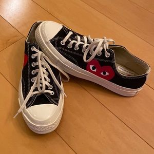Comme Des Garcon Low Top Converse
